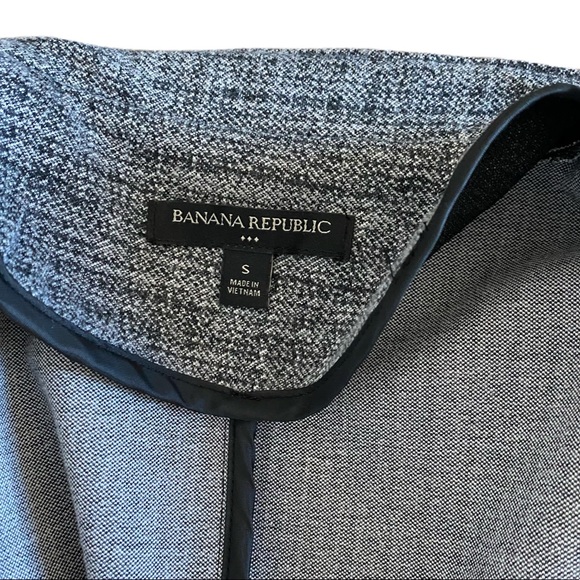 Banana Republic Single Button Blazer Charcoal Gray Size Small - Picture 8 of 9